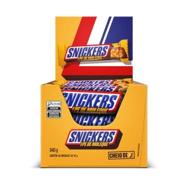 Imagem de Chocolate Snickers Pé De Moleque - Display com 20 unidades de 42g