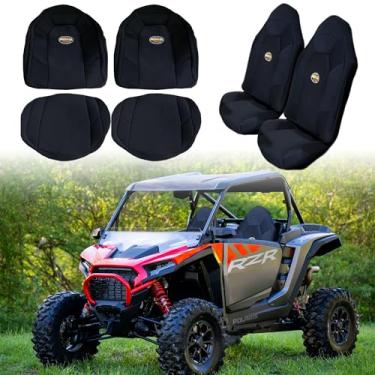 Imagem de MudderSwag Polaris RZR XP Seat Covers Compatible with RZR XP 900/1000 Sport, Premium & High Lifter Full-Size Models 2013-2023 | Waterproof Repellent RZR All-Weather-Proof Padded Neoprene Material