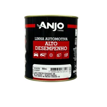 Imagem de Anjo laca preto semi brilho 900 ml