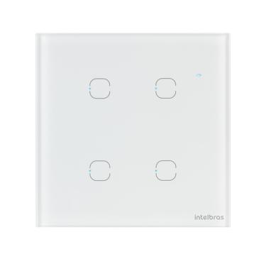 Imagem de Interruptor SMART WI-FI Touch 4 Teclas EWS 1004 Branco 4850029