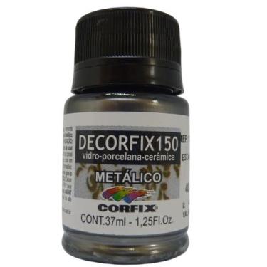 Imagem de Tinta Decorfix 150 Corfix Metálica 37ml - 19200, 400 - ESTRANHO
