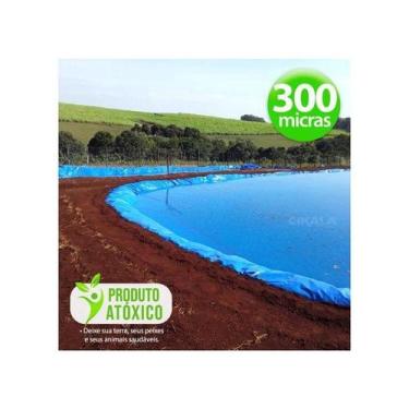 Imagem de Lona CK300 Azul 4x3 Metros Para Tanque de Peixe Lagos - Cikala