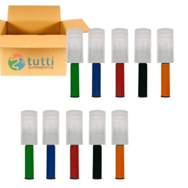 Imagem de Filme Stretch 100 Mm Com Cabo (cx 10 Rolos) Embala Tudo - Tutti Suprim