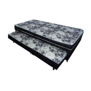 Imagem de Cama Box Conjugada Solteiro com Auxiliar Ortopédica