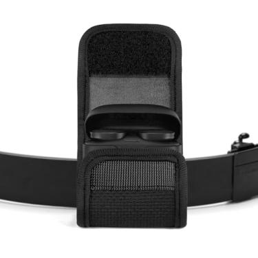 Imagem de Geekria Bolsa para fones de ouvido com passador de cinto compatível com JBL Tour Pro 3, Tune Beam, Tour PRO 2, capa protetora com clipe para alça de bolsa