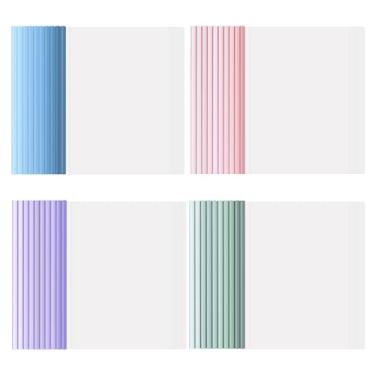 Imagem de Diakey Pacote com 40 capas de relatório transparentes com barra deslizante, pastas de apresentação para papel A4 e tamanho carta, pasta de currículo, pasta de documentos, capacidade para 50 folhas