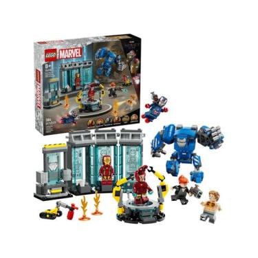 Imagem de LEGO Marvel Laboratório do Homem de Ferro - Salão de Armaduras 76315 3