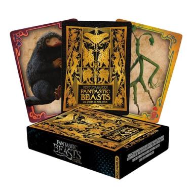 Imagem de AQUARIUS Cartas de jogar Fantastic Beasts – Baralho temático Fantastic Beasts para seus jogos de cartas favoritos – Mercadoria e colecionáveis licenciados oficialmente