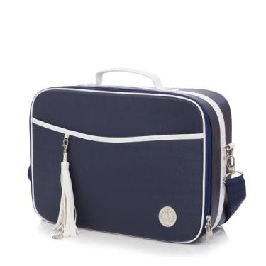 Imagem de Mala Maternidade Lequiqui Napoli - Azul Marinho