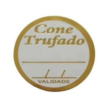 Imagem de Etiqueta canudo trufado com 100 un Magia etiqueta - Magia Etiquetas, C