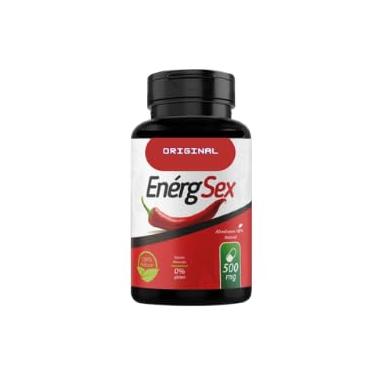 Imagem de EnergSex Suplemento Energético Natural, 500mg, 60 Cápsulas, Origem 100% Natural, Com Maca Peruana e Saponinas