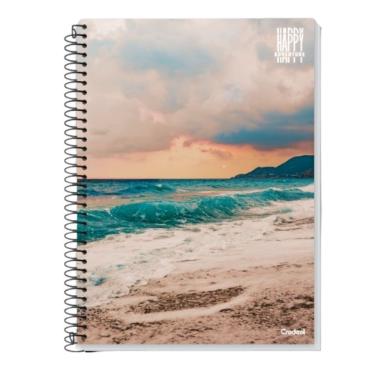 Imagem de Caderno Espiral Universitário 1 Matéria 96 Folhas Capa Dura Happy Adventure Credeal Estampa 1