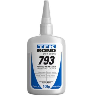 Imagem de Cola Adesivo Instantânio 793 Tek Bond 100g