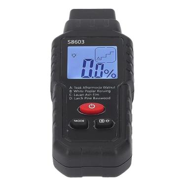 Imagem de Testador de Umidade de Madeira, Medidor de Umidade de Madeira LCD Digital 4 Modos Tipo de Pino Detector Digital de Vazamento de água Testador de Umidade de Madeira, Medidores de