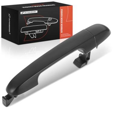 Imagem de A-Premium Maçaneta externa do lado do passageiro dianteiro direito compatível com Kia Soul 2011 2012 2013, preto liso, substituição # 82651-2K50000, 82662-2K50000