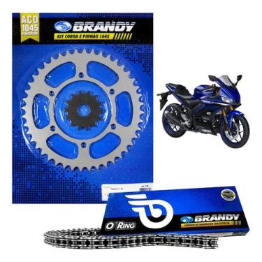 Imagem de Kit Relação Completo 520x114l Para Moto Yamaha Yzf R3 - Brandy