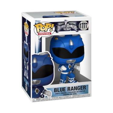 Imagem de Funko Filme Pop! Movies: Mighty Morphin Power Rangers - Blue Ranger - Boneco colecionável de vinil - Ideia de presente - Mercadoria oficial - Brinquedos para crianças e adultos - Fãs de filmes
