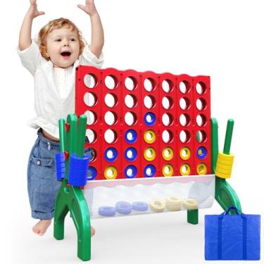 Imagem de Conjunto de jogos Giant 4-to-Score Connect Aywewii de 1,9 pés para cri