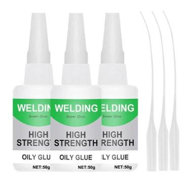 Imagem de Glue SupLee Welding, alta resistência, oleosa, 150g, 50mL, pacote com 
