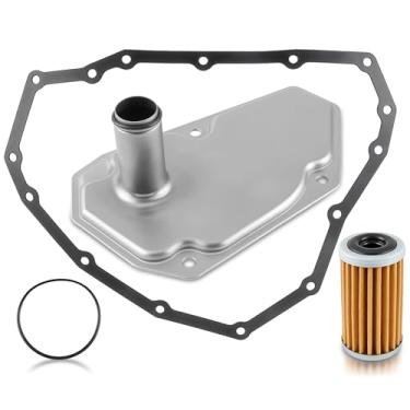 Imagem de Topkidame RE0F11A JF015E Kit de junta de cárter de óleo de filtro de transmissão compatível com Nissan Versa Sentra Versa 2012-2019 Note substitui # 33010-JF015 31726-28X0A 31726-3JX0A