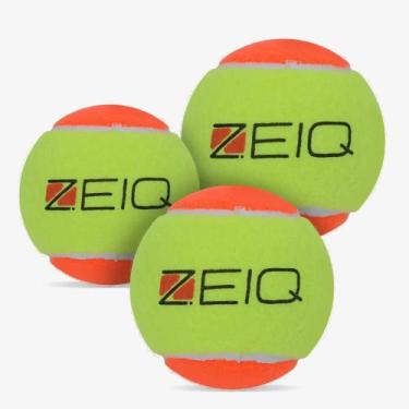 Imagem de Bola Para Beach Tennis Zeiq 3 unidades