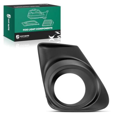 Imagem de YHTAUTO Capa de farol de neblina com orifício de luz para Toyota Corolla 2011-2013 L4 1,8L, tampa de acabamento da lâmpada do para-choque dianteiro moldura do farol de neblina passageiro direito