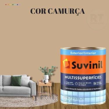 Imagem de Tinta Epóxi Suvinil Multissuperfícies Antimofo Base Água Cor Marrom La