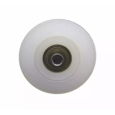 Imagem de Roldana Para Portão De Correr 3 Polegada Nylon Canal V 10 Un - Metalpa