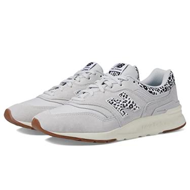 Imagem de New Balance Tênis feminino 997H V1, Cinza/Branco, 6