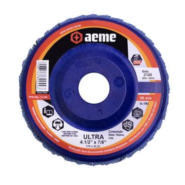 Imagem de Disco Flap Aeme Ultra Nylon Reto Zircônio 4.1/2" (115mm)