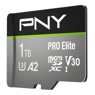 Imagem de PNY Cartão de memória Flash 1TB Pro Elite Class 10 U3 V30 microSDXC