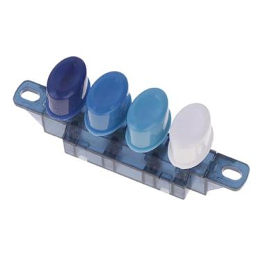 Imagem de WeiLaiKeQi Conjunto de interruptor de botão de pressão de ventilador de 4 teclas e 3 velocidades para substituição em ventiladores de mesa e pedestal domésticos