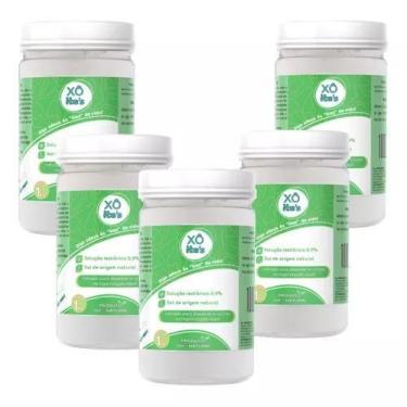 Imagem de Soro Para Lavagem Nasal Cloreto De Sódio Higienização 5Kg Xô Ites Kit 
