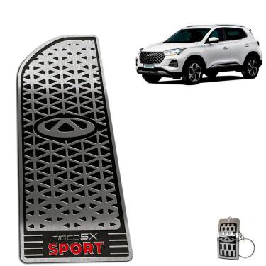 Imagem de Descanso De Pé Em Aço Inox Chery Tiggo 5X Sport 2024