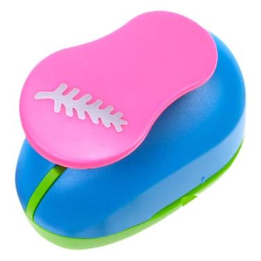 Imagem de oshhni Furador de papel infantil Stamp Edge, fácil de apertar para arte em papel, faça você mesmo, ferramenta de para scrapbooking, 2,80 x 1,73 x 2,36, Style D