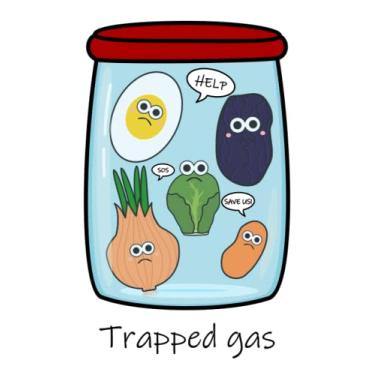 Imagem de Trapped Gas Funny Novelty Joke Notepad, Shopping List, Notebook, Doodle Pad, Cheesy Pun, Lined Notepad, Journal, Diary, Office Gifts, Funny Farts, Break Wind