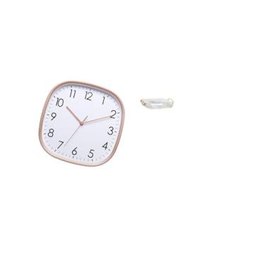 Imagem de Fenteer Relógio de Parede Digital Vintage E Organizador de Bandeja Retangular Nórdico para Sala de Jantar, Casa, Fazenda, Academia, Escritório, Decoração de Q