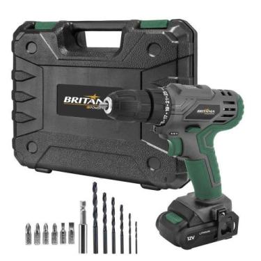 Imagem de Parafusadeira 2 em 1 Britânia Speed Control BPFE12M 800RPM Bivolt