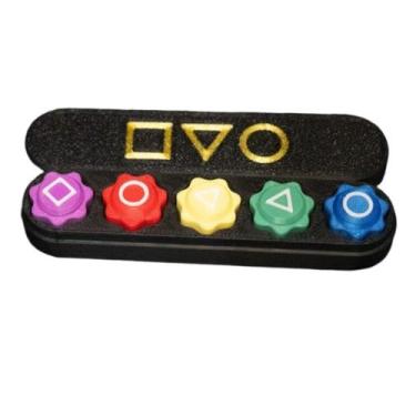 Imagem de Conjunto de jogos Gonggi, jogo coreano Gonggi, conectores coreanos Gon