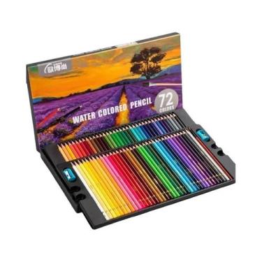 Imagem de Conjunto De Lápis De Cor Profissionais 48/72/120/150/200 Cores Para De