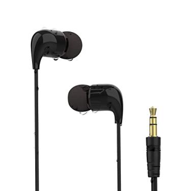 Imagem de SWMIUSK Fones De Ouvido Impermeáveis Com Fio Curto Para Natação, Giros Fáceis E Sem Queda, Conector 3,5 Mm 15 Polegadas Comprimento, Subaquáticos Mergulho, Snorkel Banho (Preto)