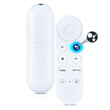 Imagem de Controle remoto de substituição por voz para Google Chromecast 4k Snow/HD TV, controle remoto para G9N9N, GA01409-US, GA01920-US, GA01919-US, GA01923-US, GA02463