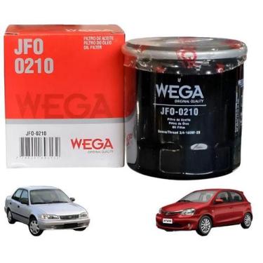 Imagem de Filtro oleo toyota corolla 93 a 2000 etios 2016 em diante - WEGA MOTOR