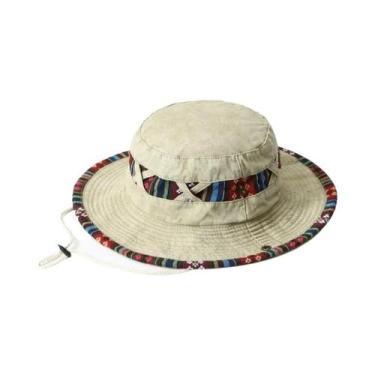 Imagem de Chapéu Balde para Verão - Proteção Solar para Camping, Pesca e Hiking 