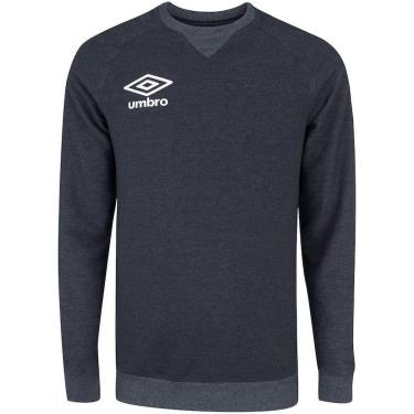Imagem de Blusão Umbro TWR Raglan Texture Masculino - Gráfite-Masculino