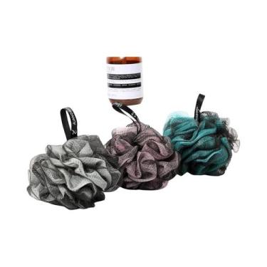 Imagem de 3 bolas grandes de banho PE - other, Cor aleatória