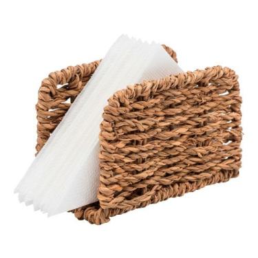 Imagem de Porta Guardanapo de Mesa Sisal Natural Cantinho do Café Suporte Papel 