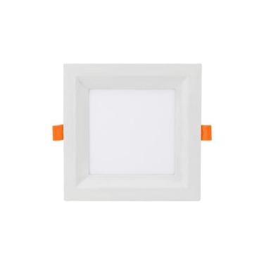 Imagem de Painel de Led Quadrado Embutir Recuado 6W Bivolt Taschibra, 6500K - Br