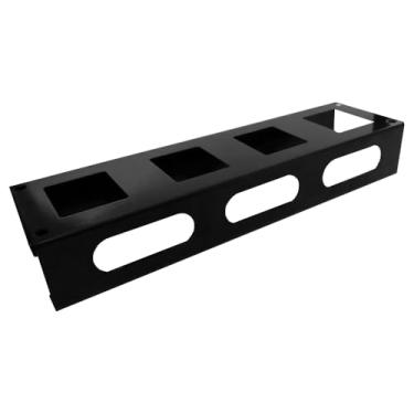 Imagem de Organizador de cabos e fios para setup gamer escritório canaleta para cabos esconder fios-Sem Furos