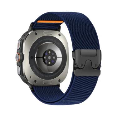 Imagem de Pulseira De Nylon Elástico De 47mm Para Samsung Galaxy Watch Ultra - a